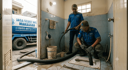 sedot wc makassar murah