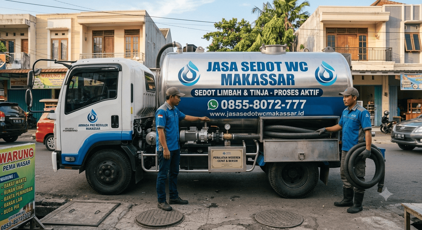 biaya sedot wc makassar